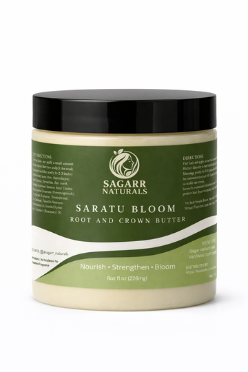 SARATU BLOOM CROWN AND ROOT BUTTER 8 FL OZ