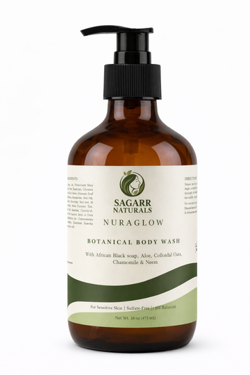 NURAGLOW BOTANICAL BODY WASH 16 FL OZ