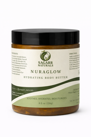 NURAGLOW HYDRATING BODY BUTTER 8 FL OZ